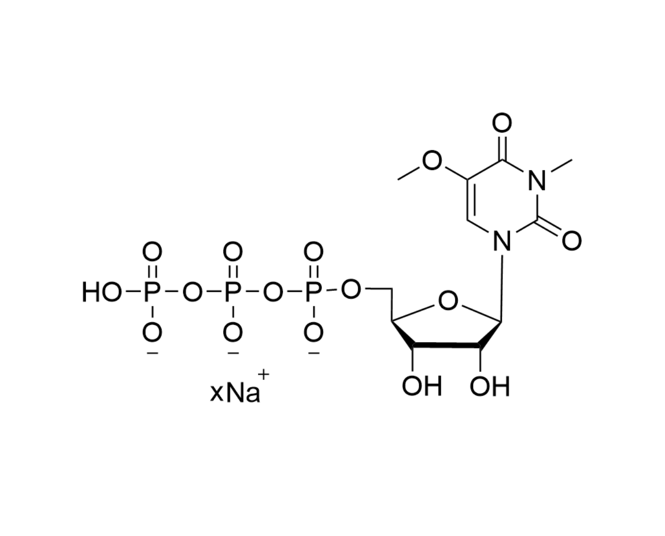 3-Me-5-OMe-UTP 100mM Sodium Solution