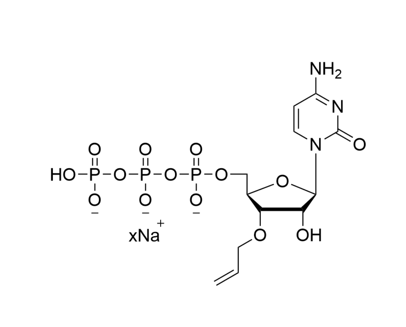 3'-O-Allyl-CTP 100mM Sodium Solution