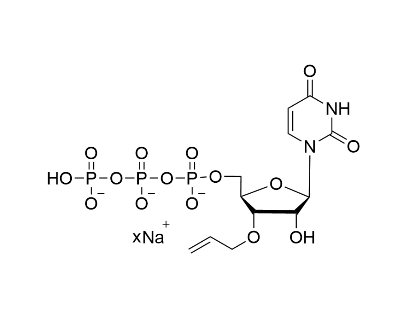 3'-O-Allyl-UTP 100mM Sodium Solution