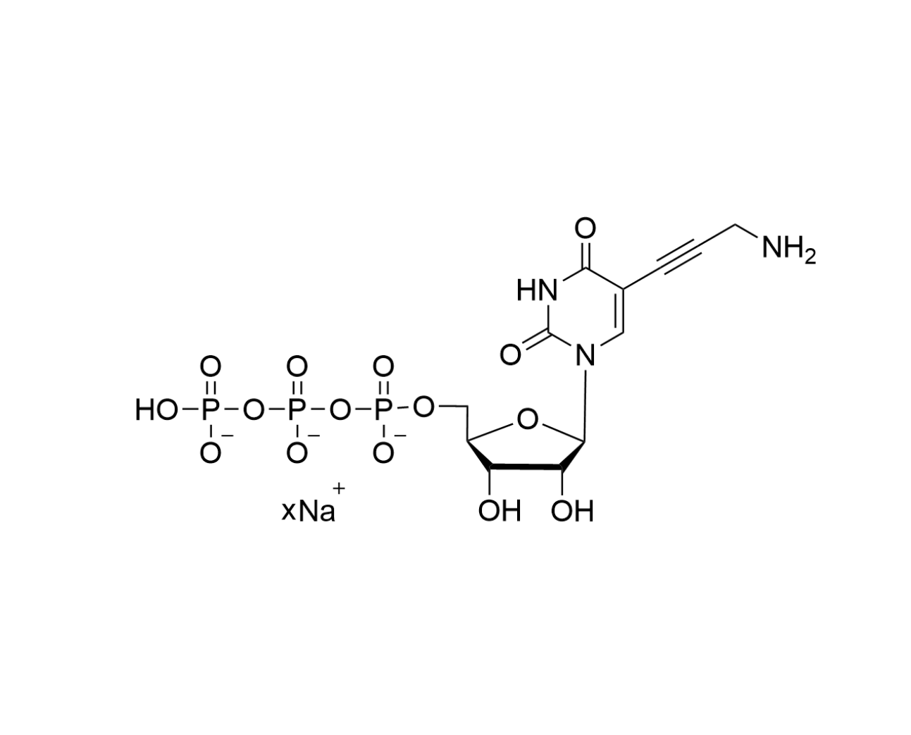 5-Aminpropargyl UTP 100mM Sodium Solution