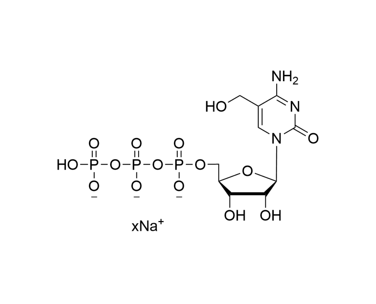 5-hme-CTP 100mM Sodium Solution