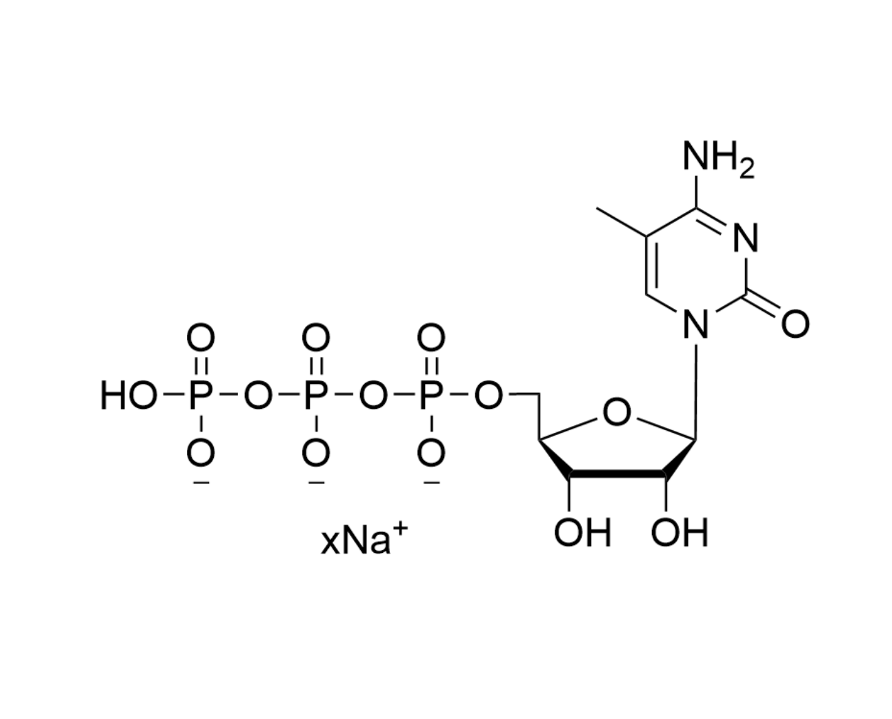5-Me-CTP 100mM Sodium Solution