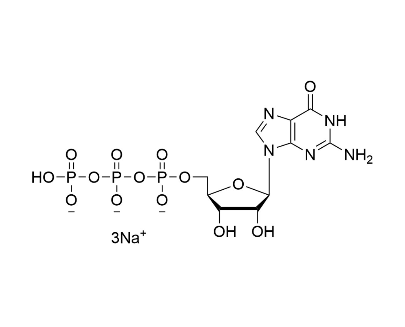 GTP 100mM Sodium Solution